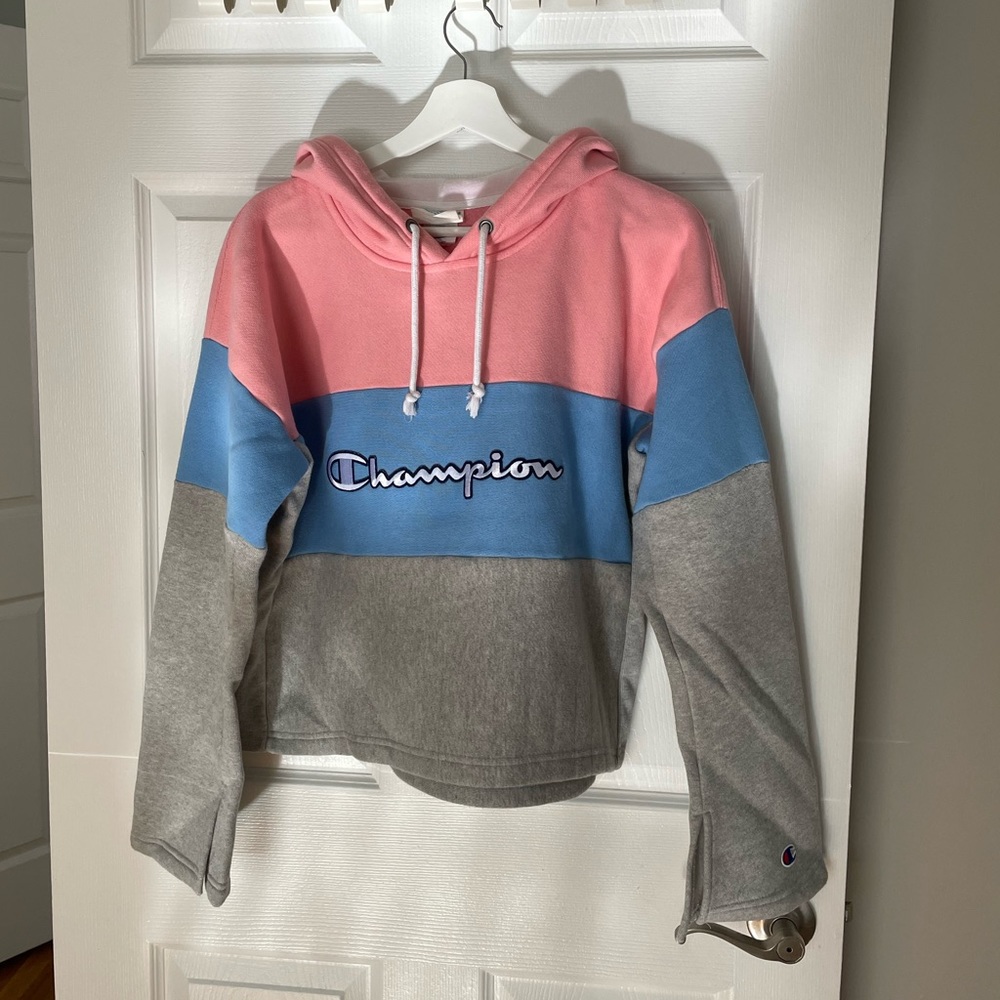 Champion hoodie size L